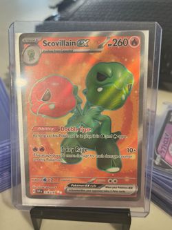 Scovillain ex Pokémon Card 216/191 Secret Rare