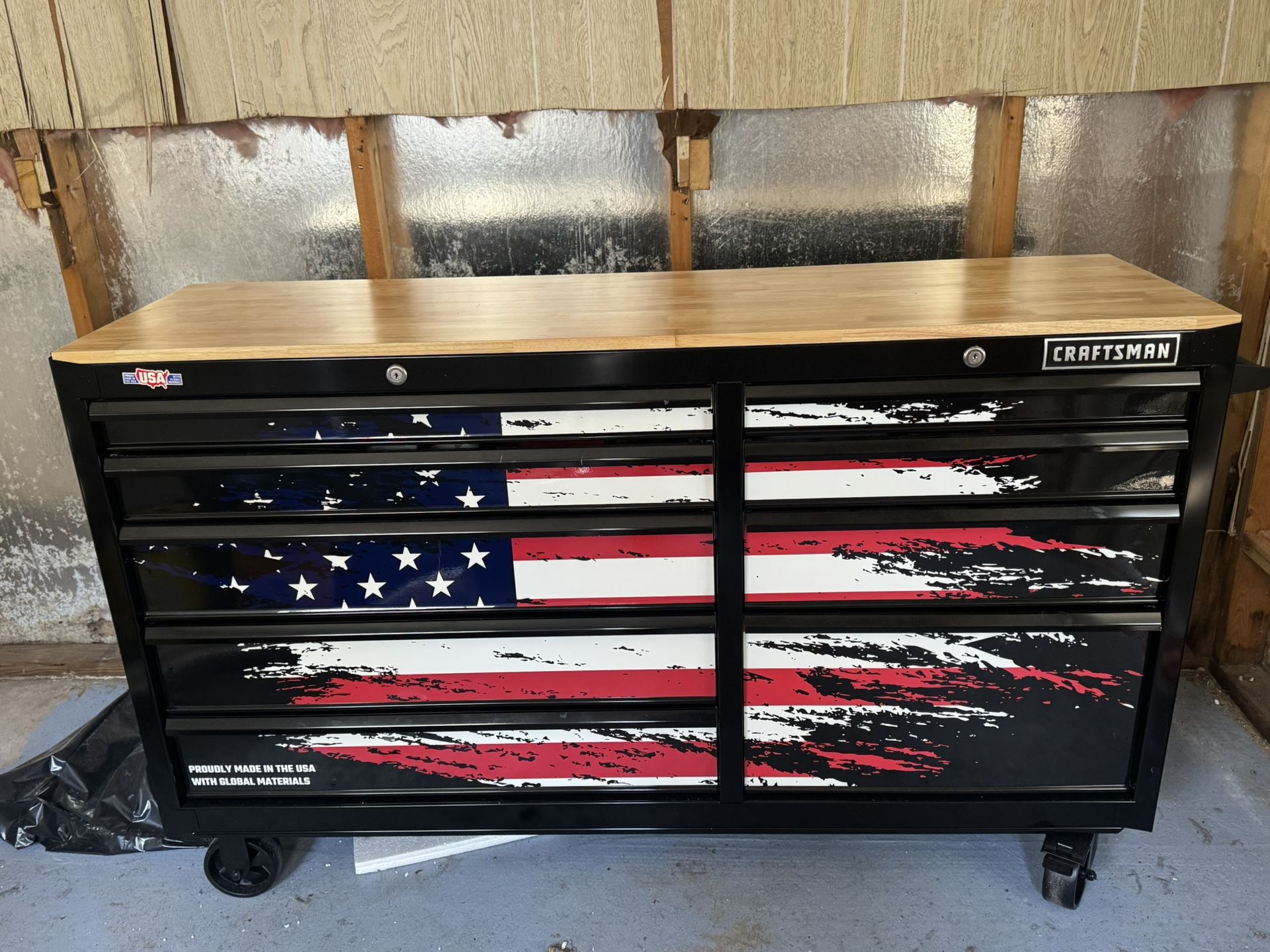 New Craftsman Tool Box Work Bench