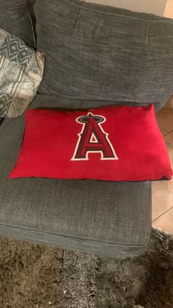 angel baseball team pillow 