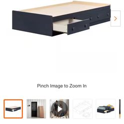 Twin Bed With Drawers Underneath