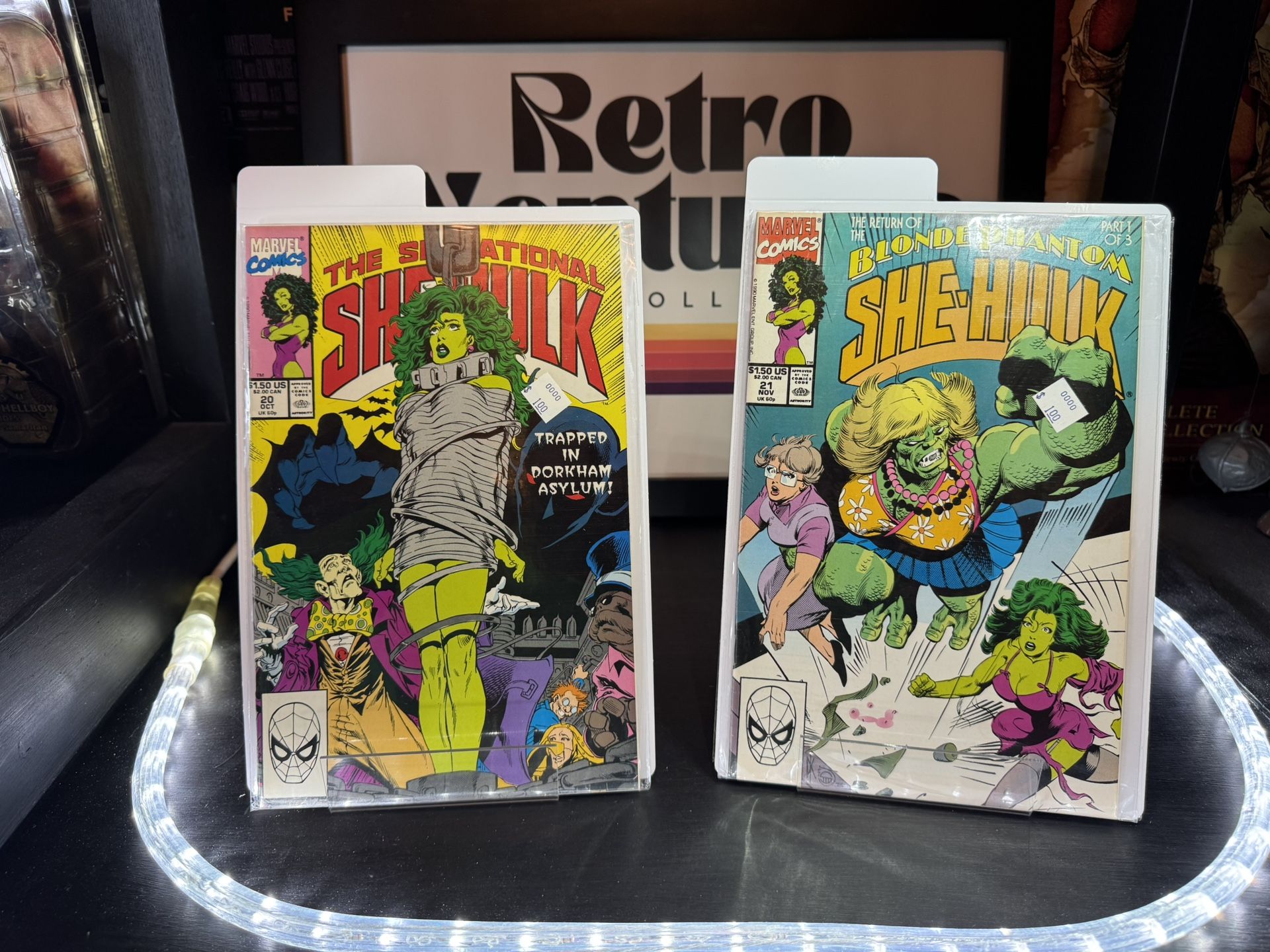 Sensational She-Hulk 20 21 25-28 Marvel 1990 Lot Of 6 Comics Bag Only VG+