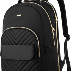 Womens Laptop Backpack,Stylish Work Business Backpack for Travel,Large Capacity Computer Backpack for 15.6 Inch,Back Pack School College Bookbag with 