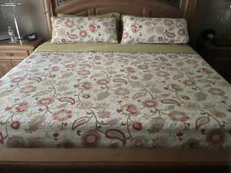 King Size Quilt With Sheets