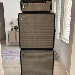 Fender Guitar Amp Full Stack