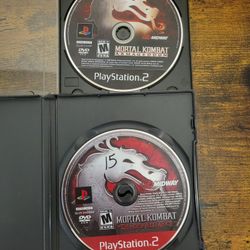 Ps2 Mortal Kombat Armageddon & Mortal Kombat Deadly Alliance 