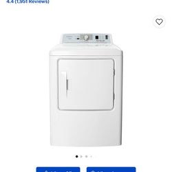 Insignia™ - 6.7 Cu. Ft. Electric Dryer with Sensor Dry and My Cycle Memory - White