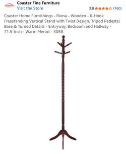 6-Hook Freestanding Vertical Stand