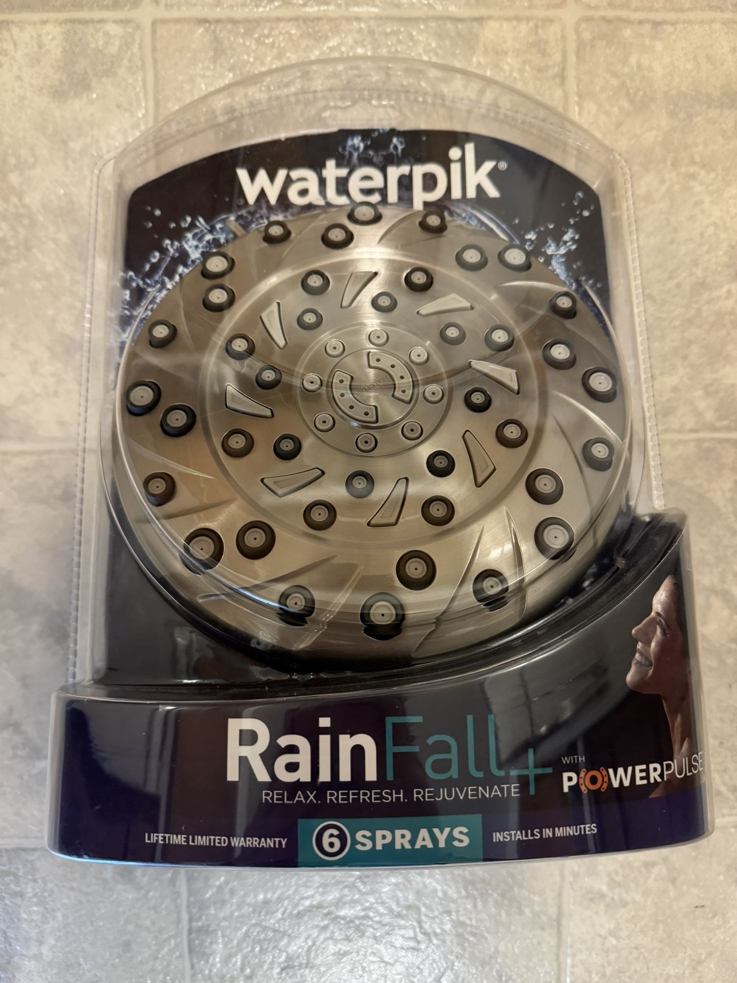Waterpik Rainfall+ Shower head