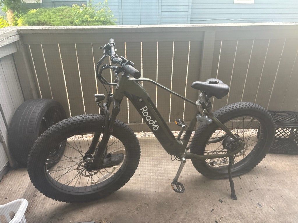 Fat Tire Ebike As Is