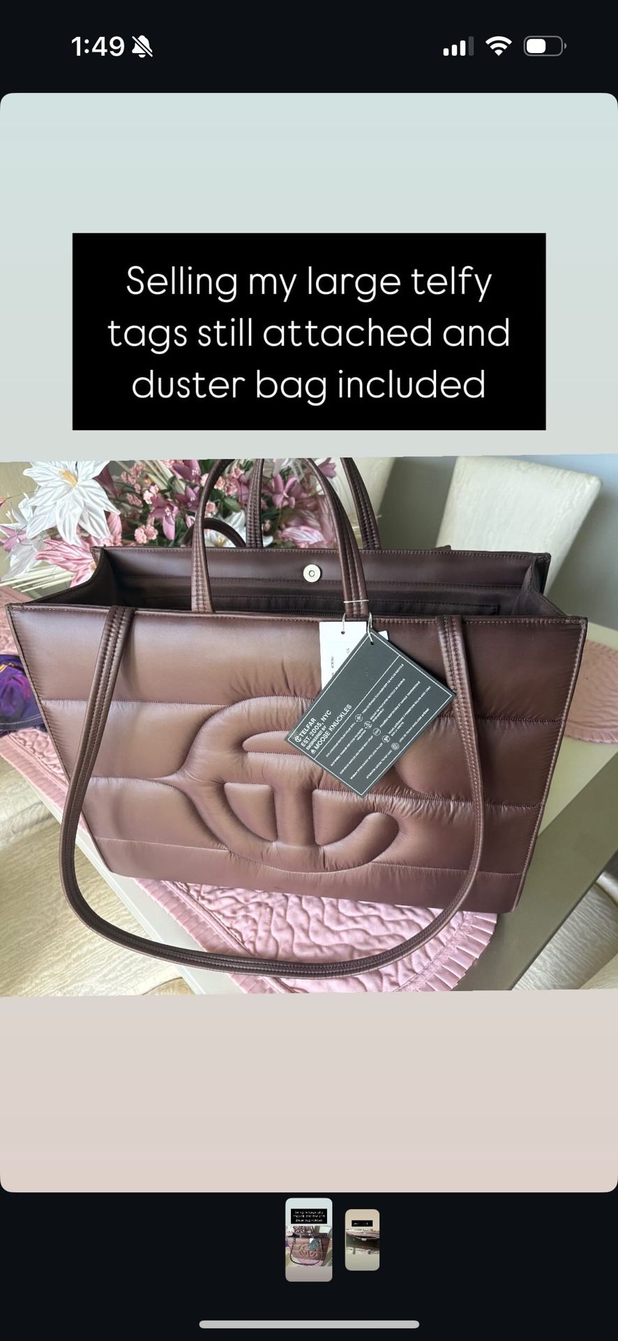 Telfar Puff Bag