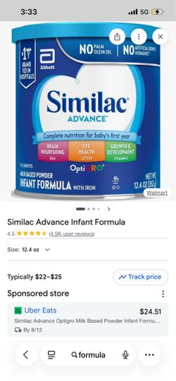 baby formula