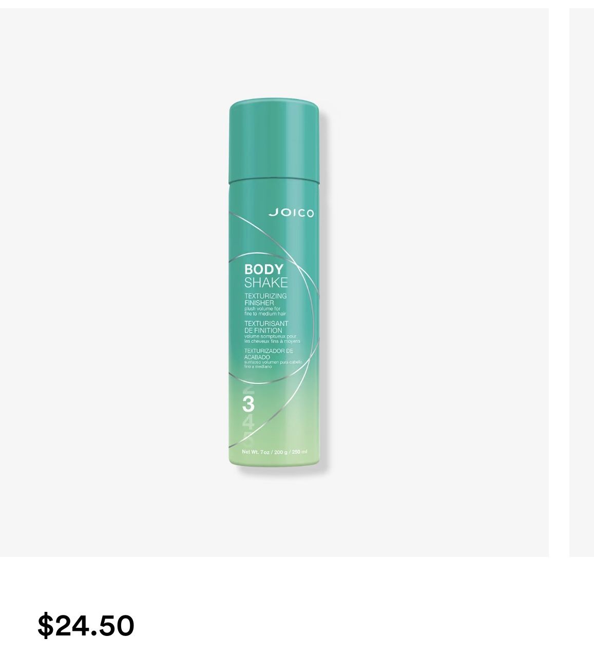 Joico Body Shake Texturizing Finisher