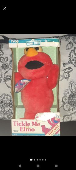 1996 Tyco Sesame Street Tickle Me Elmo Plush