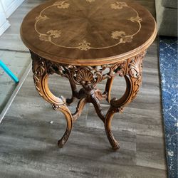 Hand Carved Table