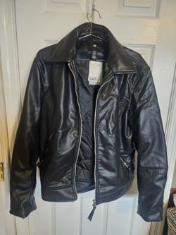 Leather Feel Coat 