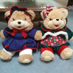 2 Stuffed Bears.