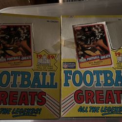 1989 Swell Football Greats Boxes