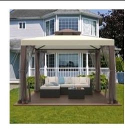 10×10 METAL GAZEBO