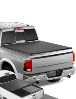 09-18 RAM 1500|19-22 RAM 1500 CLASSIC SOFT VINYL ROLL-UP TONNEAU BED COVER CUBIERTA DE CAMA