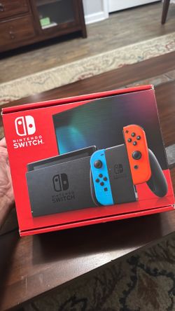 Nintendo Switch (box in Japanese)