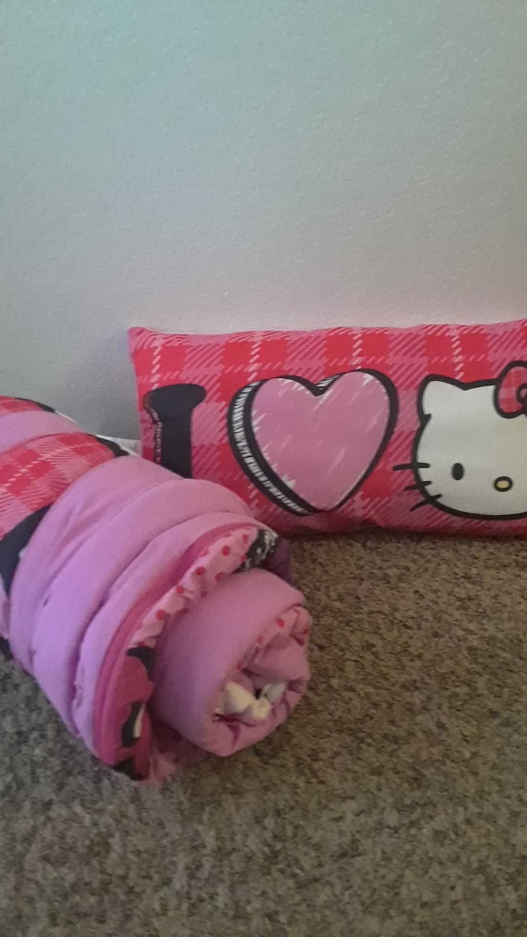 Hello kitty sleeping bag