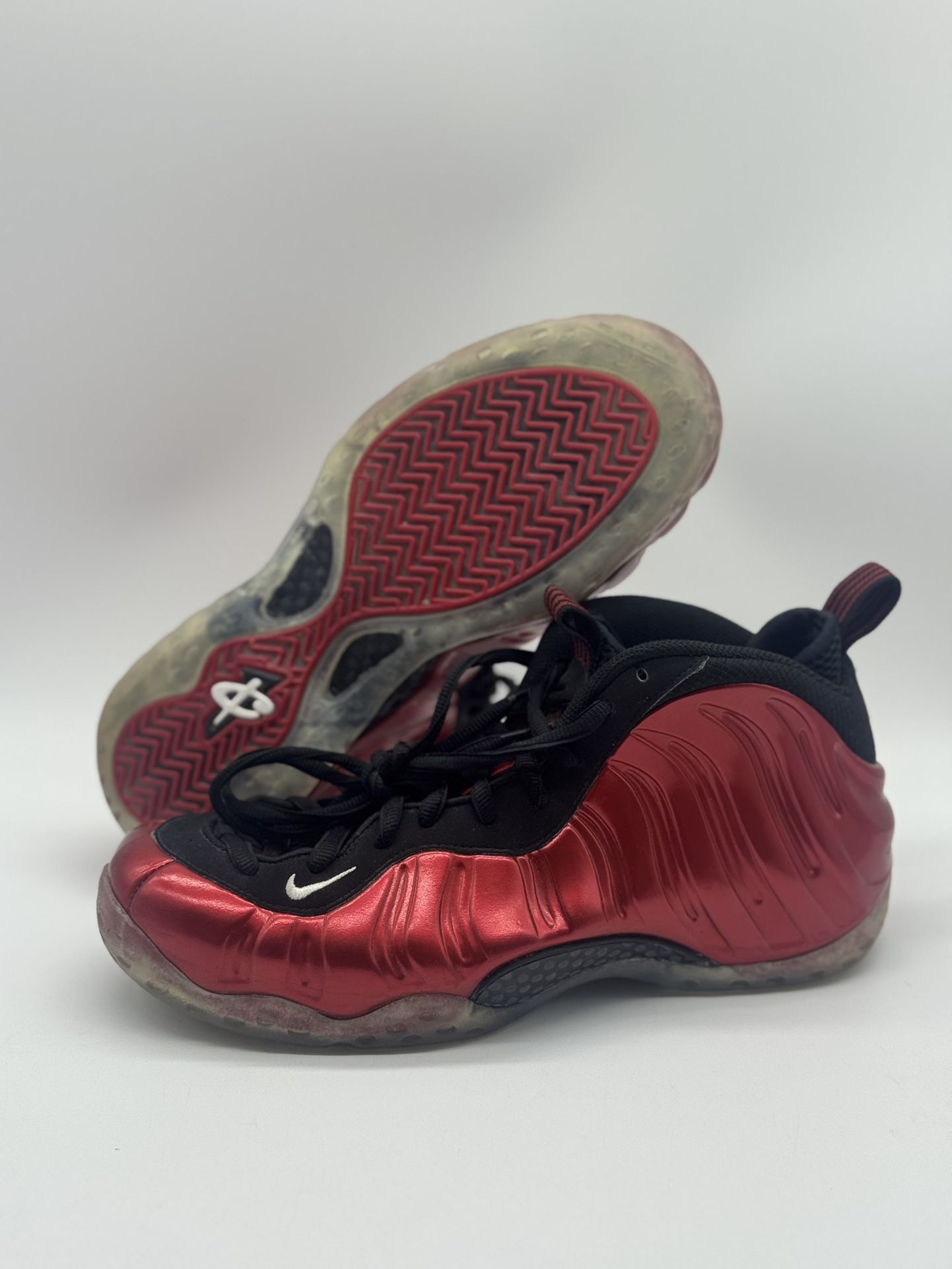 Nike Air Foamposite One Metallic Red 314996-610 Men’s Size 8.5