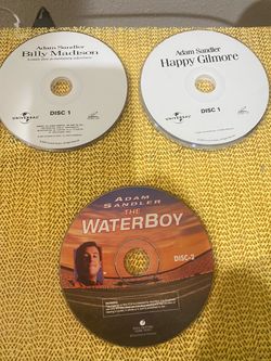 Adam sandler 3 movies DVD VCD