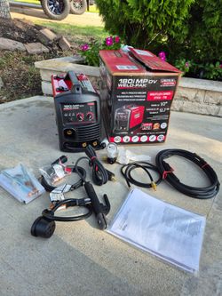 Weld-Pak 180i Multi-Process Stick/MIG/Flux-Core/TIG, 120V or 230V Aluminum Welder