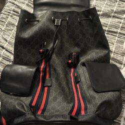 GUCCI Soft GG Supreme Backpack