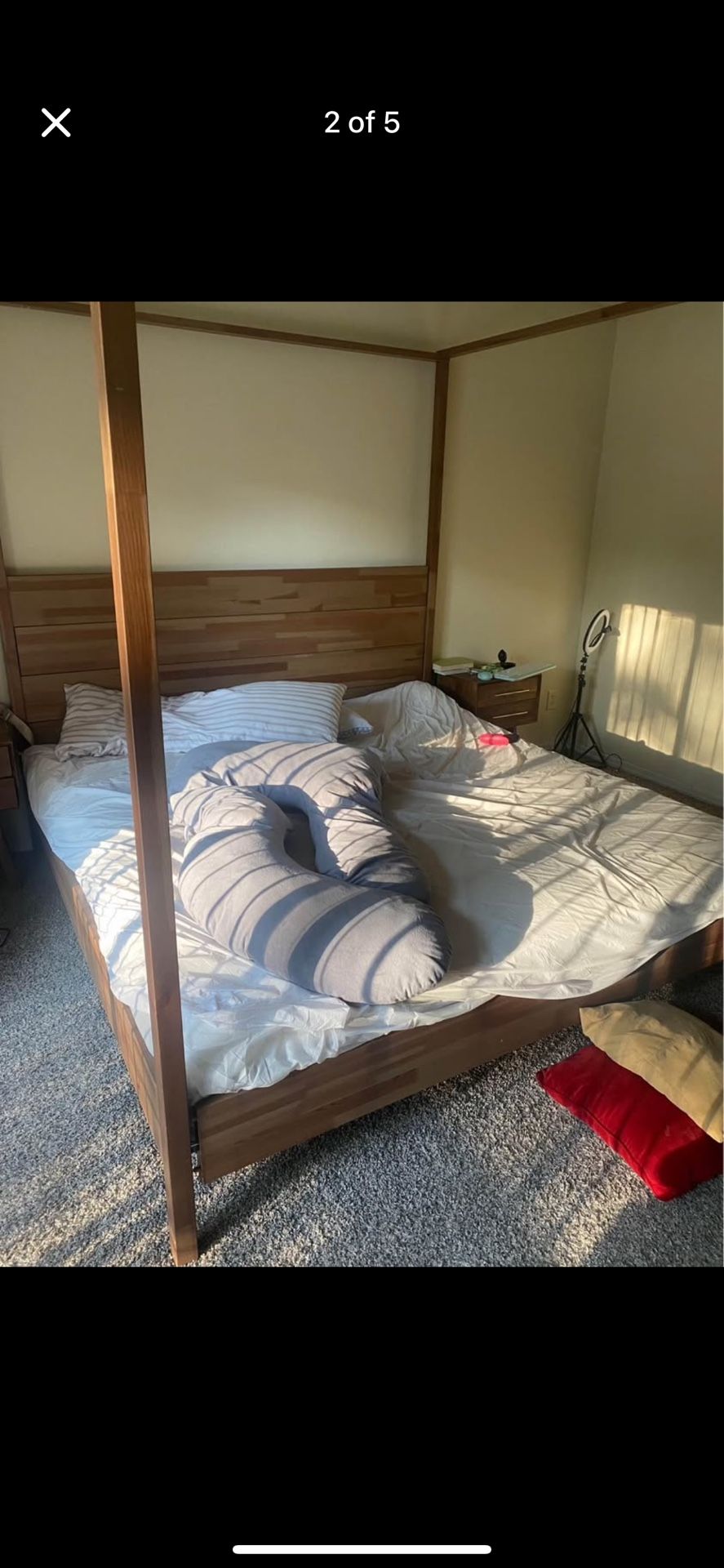 IKEA King size bed