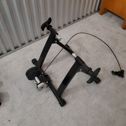 FDW Magnetic Bike Trainer Stand & Riser Block