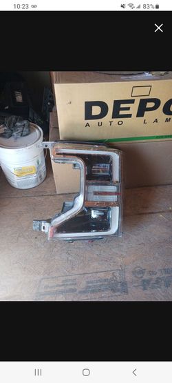 2020-2022 Ford F-250/F-350 headlight Full LED RH OEM