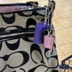 Coach bag and wallet