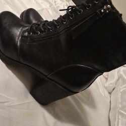 Leather Boots Size 9
