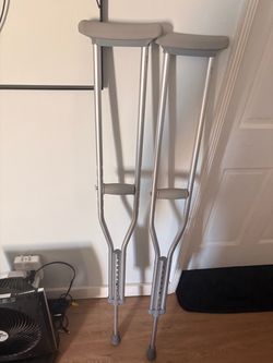 aluminum axillary crutches