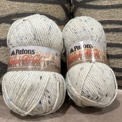2 of  Patons  Classic  Wool Yarn