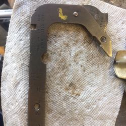 Steel Wheel Gage - Narrow Flange