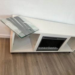 Tv Stand With Fireplace