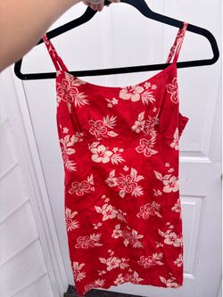 Hawaiian theme dress