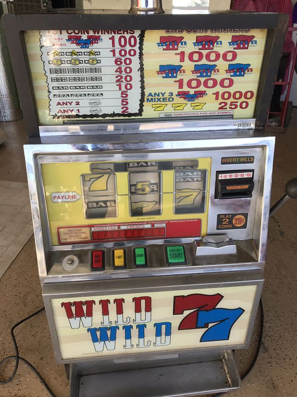 vintage casino 7 slot machines for sale