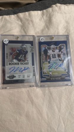 Micah parsons rookie cards auto!