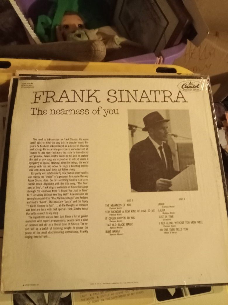 POST # 2 OF FRANK SINATRA LP'S.