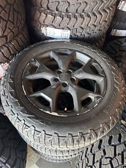 Subaru crosstrek wheels with falcon wilpeak at trail 225/65/17