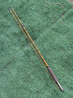 Vintage Berkley Buccaneer BC40-8' Fly Fishing Rod 8ft #7 Line 2pc Fiberglass