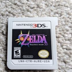 NEW NINTENDO THE LEGEND OF ZELDA MAJORA'S MASK 3D 2 3DS GAME CARD