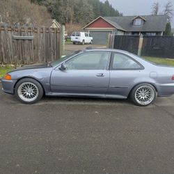 1995 Honda Civic B Series Swap With Built Head And Turbo 
