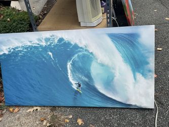 Large Surfing Picture
