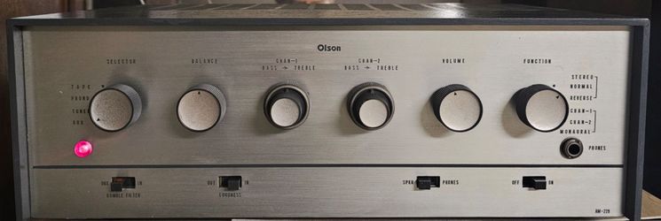 Olson AM-229 Tube Stereo Integrated Amplifier
