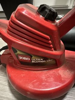 Electric Toro Ultra Blower And Vacuum