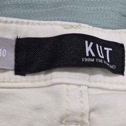 White Jeans Size 10in Good Condition 